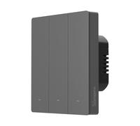Interruptor Inteligente SONOFF M5 Matter con Wi-Fi 2.4GHz, Interruptor de Pared 3 Módulo con Temporizador y Control por Voz, Compatible con Matter, Alexa y Google Home, Requiere Hilo Neutro (Tipo 80)
