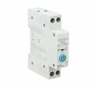 Interruptor inteligente Tuya Dc 63a 12-80 V con control remoto inalámbrico con modo de ciclo de cuenta regresiva para automatización del hogar, configuración de panel solar, color blanco