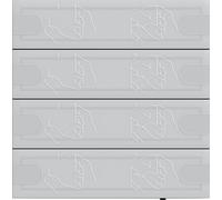 Interruptor KNX Tastsens.4 Komfort 4f TS4, color antracita, 1 unidad.