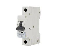 Interruptor magnetotérmico 1 polo 20A 6KA Clase C 220/240V - Protección de circuitos eléctricos y prevención de sobrecargas.
