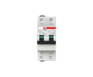 Interruptor magnetotérmico diferencial ABB DS202CR C10 A30 2 polos 10A curva C