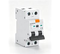 Interruptor Magnetotérmico Diferencial RCBO 16A 30mA Clase A Curva B 6kA | Disyuntor Bidireccional RCBO-Fuga de corriente Sobrecarga Cortocircuito Para Energía Solar Fotovoltaica y Microinversores