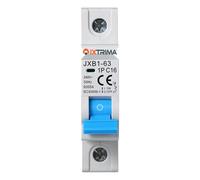 Interruptor magnetotérmico IXTRIMA, 1P, 220V, 6KA, Amperios disponibles: 6A-10A-16A-20A-25A-32A-40A-50A-63A (C16-16A)