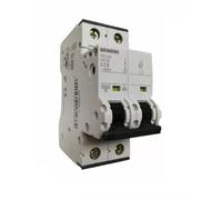 Interruptor Magnetotérmico Siemens 2P 25A 10K C 2 Módulos 5SY42257