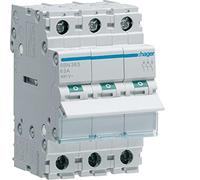 Hager Interruptor modular, 3 polos, 63 A
