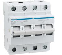 Interruptor modular de red-generador, 63 A, 2 polos I-0-II