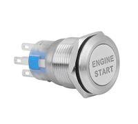 Interruptor Motor Universal (Plata) | Compatible con Tipo Pulsador Responsiva Ajuste Directo Instalacion Facil Duradero Fiable Ajuste Directo Instalacion Facil