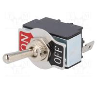 Interruptor palanca unipolar off-on 20a/12vdc r13-28a-01