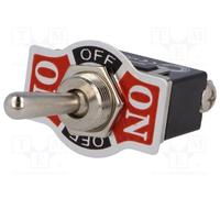 Interruptor palanca unipolar on-off-on 10a/250vac 3 posiciones