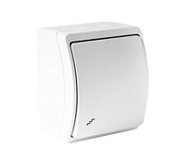 Interruptor para escaleras, interruptor de luz, IP44, interruptor de conmutación 153-01 DV 5768