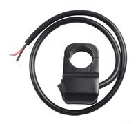 Interruptor para moto 12V para ATV para quad Scooter Interruptor | Aleación aluminio, cuerpo para durable, soporta vibraciones, para montaje firme en manillar 22mm