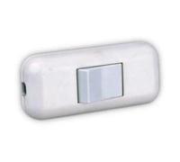 Interruptor pasante balancin 2a/250v blanco