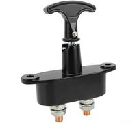Interruptor principal 200 A para m10, interruptor principal para coche, 200 | 200 A de alta corriente, para rosca M10, parada de corriente segura, para sistemas de 12 V, coche y barco