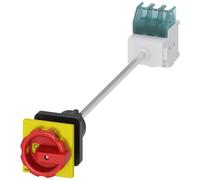 Interruptor principal/de emergencia, 3 polos, 32A, 11,5 kW/400V - Interruptor de seguridad, 3 polos, 11,5 kW, 3LD2244-0TK53