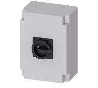 Interruptor principal Siemens 3LD27661GP51, 3 polos, 100A, 400V, 37kW, 1S+1Ö, terminal 1N, aislamiento reforzado.
