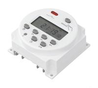 Interruptor programable DC 12v de la retransmisión del contador de tiempo del Lcd para el sistema de control industrial del alumbrado público con la memoria del fallo del poder y la corrección