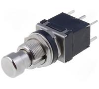 Interruptor/pulsador 2ctos. conmutados 2a/250vac para soldar on-on