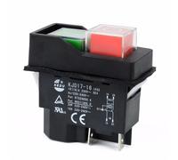 Interruptor pulsador doble rojo/verde 16a/230vac (sin patilla para rel