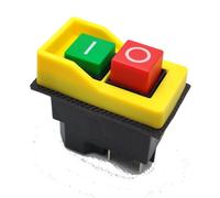 Interruptor pulsador doble rojo/verde 16a/240vac kjd17-21521-612