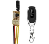 Interruptor Remoto RF PequeñO 433MHZ 4.2V 4.5V 5V 6V 7.4V 9V 12V Interruptores InaláMbricos de Contacto de Relé PequeñO NO COM NC Interruptor