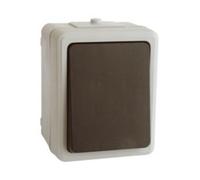 Interruptor schuko. superficie estanco ip44