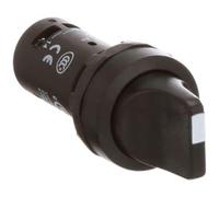 Interruptor selector; 3 Pos; bisel de plástico negro; 2 NO; momentáneo; negro, C3SS2-10B-20