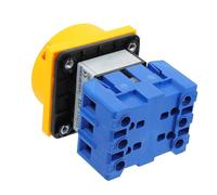 Interruptor Selector Giratorio Sfd11-63a de 3 Polos, 63a Industrial | Voltaje de Aislamiento 660v y Nominal 380v, Contactos de Aleación de Plata, Carcasa PC