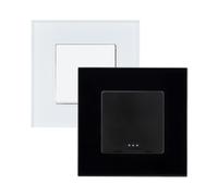 Interruptor Simple Conmutado Ledkia con Marco PC Modern - Resistente y Duradero - 86x86 Mm