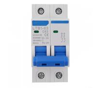interruptor solar de la desconexión del picovoltio del soporte del carril del estruendo del disyuntor 1000V DC de 63A 2P DC con el enfriamiento magnético