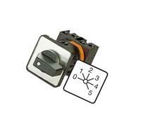 Interruptor T0-3-8243/E: varilla de levas/multi dígitos.Pos: 6 20A 0-1-2-3-4-...
