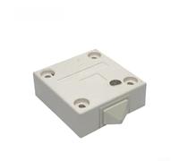 Interruptor Táctil Triangular Negro para Puerta de Armario(White) | triangular elegante, para fácil instalación, automática al abrir, para ideal armarios vestidores