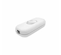 Interruptor unipolar 4A, paso blanco, ideal para controlar la iluminación en hogares y oficinas.