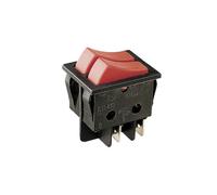 Interruptor unipolar doble tecla tipo 2 conmutadores 16a/250v faston e