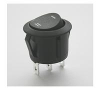 Interruptor unipolar empotrable basculante luminoso 12vdc electro dh