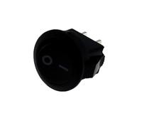Interruptor basculante on-off unipolar 4a/250v negro