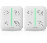 Interruptor universal II de Bosch Smart Home para el control de dispositivos inteligentes, ajuste para 4 botones (Paquete de 2)