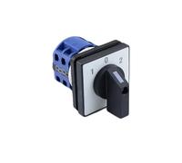 Interruptor universal LW26-20, 1/2/3/4/5, inversor de unión, 20 A, versátil, 440 V, 20 A, interruptor de corte 1-0-2(2 Section)