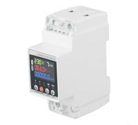 Interruptor WiFi 63A Riel DIN para tuya Interruptor WiFi 63A | Protección sobrecarga, cortocircuito, fuga; apagado auto, material ignífugo, pantalla digital clara