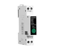 Interruptor WiFi modular 40 A 220 V, 1 módulo DIN Slim, App Tuya Smart Life, control remoto y temporizador programable, memoria de estado y función temporizador