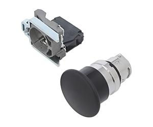 Interruptor XB4BC21: Presión 22mm Pilz- Harmony XB4 Ø22mm SCHNEIDER ELECTRIC