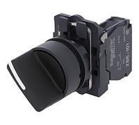 Interruptor XB5AD21: varilla giratoria de 22 mm.Pos: 2 NO negro falta cortado...