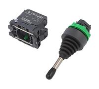 Interruptor XD5PA12: Joystick 22mm Barra.Pos: 2 NO x2 negro Falta IP66 SCHNEIDER