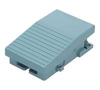 Schneider Electric XPEM110 XPE-M Conmutador Pedal Sencillo sin Cubierta Metálico, 1 NC + 1 NA, Azul