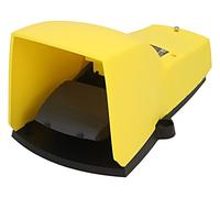 Schneider Electric Conmutador de pedal XPEY310 – 1 NC + 1 NA, con cubierta, amarillo