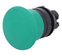 Schneider Electric – Cabeza de pulsador seta MSS 41 08 – 30 mm verde, embellecedor plástico
