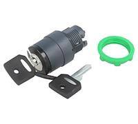 Schneider Interruptor selector de llave Harmony XB5 ZB5AG6 2 posiciones 22 mm negro izquierda