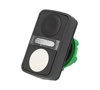 Interruptor ZB5AW7A1720: doble varilla de 22 mm.Pos: 1 blanco/negro IP66 FILO...
