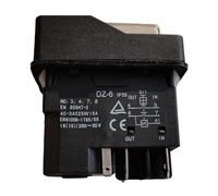 Interruptores pulsadores electromagnéticos DZ-6 con protección contra subtensión y fallo de alimentación, encendido y apagado, CA 250 V, 16 A(DZ-6N-5P)
