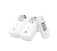 InterTechno Smart Home IT2P-2300 - Juego de enchufes con mando a distancia (IP55), hasta 2300 W