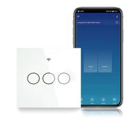 Interuptor wifi 3 vias MOES, Requiere Tuya ZigBee Hub, No Requiere Conductor Neutro